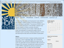 Tablet Screenshot of nhrdc.org